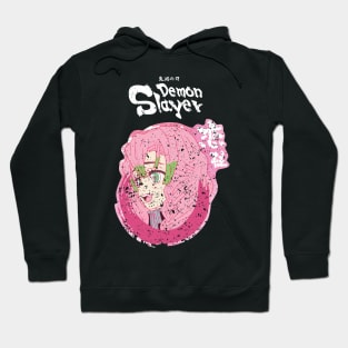 DEMON SLAYER: LOVE PILLAR MITSURI KANROJI (GRUNGE STYLE) Hoodie